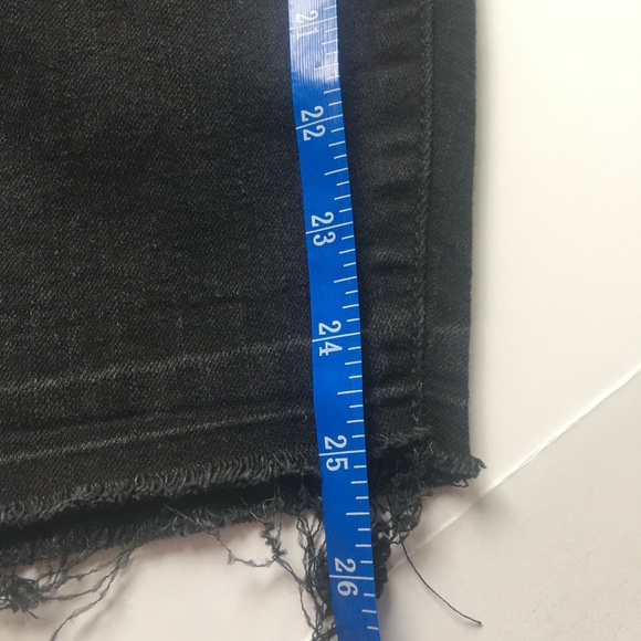 Torrid Distressed Jeans, sz 24R, Black Denim - Picture 15 of 15